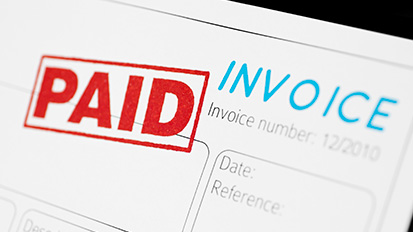 Paid invoice